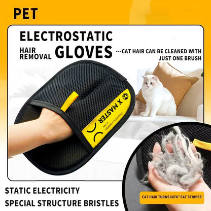 Pet Hair Remover Glove – Remove Fur in Seconds (Reusable & Mess-Free)