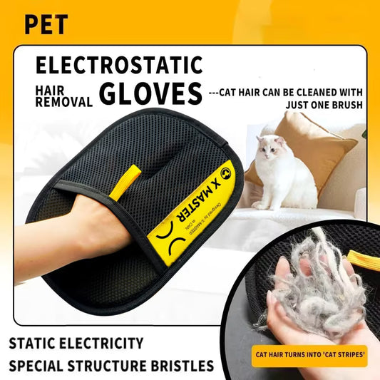 Pet Hair Remover Glove – Remove Fur in Seconds (Reusable & Mess-Free)