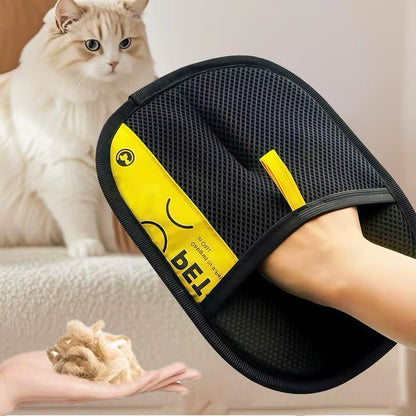 Pet Hair Remover Glove – Remove Fur in Seconds (Reusable & Mess-Free)