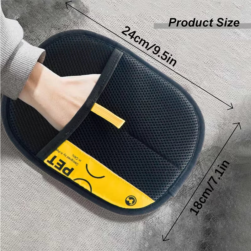 Pet Hair Remover Glove – Remove Fur in Seconds (Reusable & Mess-Free)