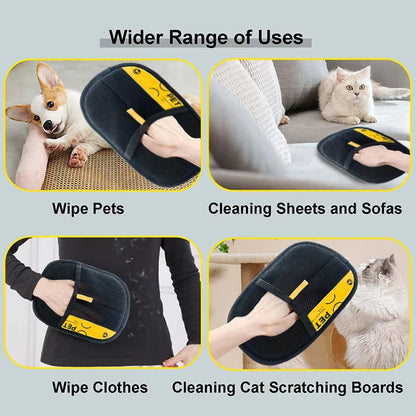 Pet Hair Remover Glove – Remove Fur in Seconds (Reusable & Mess-Free)
